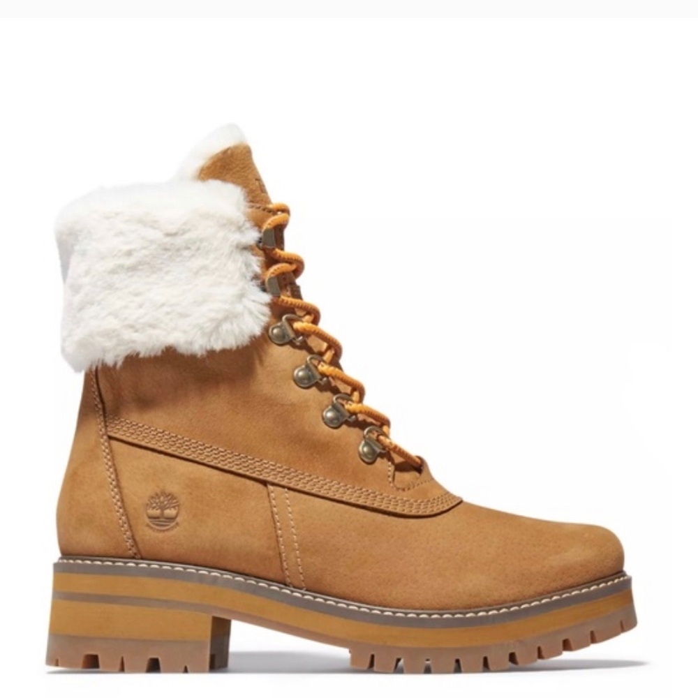 Timberland Women's Tan Fur-Lined Boots